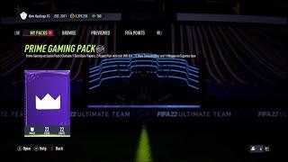 Prime Gaming Pack FIFA 22 TWITCH PRIME