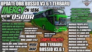 SHARE OBB BUSSID V3.6.1 SOUND MERCY O500R | GRAFIK HD FULL MARKAS BARU | BUS SIMULATOR INDONESIA