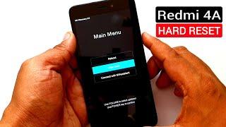 Redmi 4A Hard Reset |Pattern Unlock |Factory Reset Easy Trick With Keys