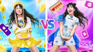 Rich Dancer Vs Poor Dancer! Who Will Be A Winner? - Funny Stories About Baby Doll