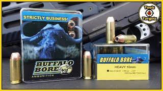 Raging Buffalo!...10MM Buffalo Bore Carbine Ballistic Gel Ammo Test & Review!