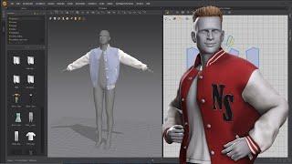 A Marvelous Designer Workflow for Character Creator Clothing