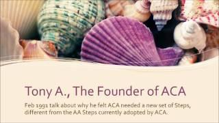 Tony A Talk   New Steps for ACA