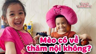 Thưởng Thức Ẩm Thực Việt Nam Cùng Mèo Và Mèo Có Thay Daddy Qua Thăm Nội Không? I Duc Tien Official