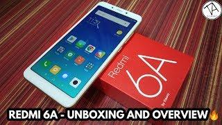 Redmi 6A - Unboxing and Overview | Tech Android |