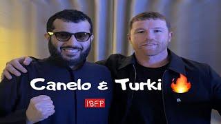 Canelo Alvarez MEETS W/ TURKI & Bud Crawford responds!