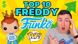 Top Ten Freddy Funko Pops in My Collection! Absolutely CRAZY VALUES! (2023)