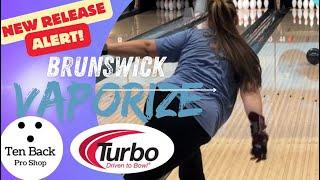 Brunswick Vaporize Bowling Ball Review with Ashlee