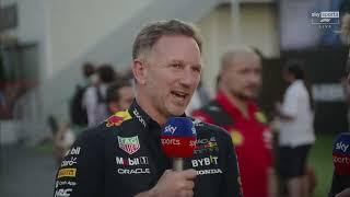 Christian Horner Post-Sprint Interview and Thoughts on Verstappen-Russell Inciden #AzerbaijanGP #F1