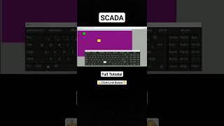 Scada programming tutorial on interface #scada #automation  #shorts