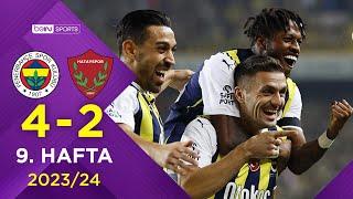 Fenerbahçe (4-2) Atakaş Hatayspor | 9. Hafta - Trendyol Süper Lig 2023/2024