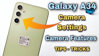 Samsung Galaxy A34 Camera Settings | Features | Hidden Tips & Tricks