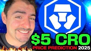 $5 CRO Coin Price Prediction 2025 (Crypto.com CEO Speaks CRO Coin News!) Cronos MEME COIN ALERT!