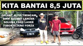 Kita Bantai 8,5 Juta Galant Altis Twincam BMW Lancer Soluna Timor Kijang Mobil Bekas Boncau Garage