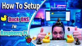 How to Setup Duck DNS with Raspberry Pi (EASY)