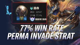 77% WIN RATE CHINESE INVADE STRAT! THIS CHINESE PANTHEON IS CRAZY | RiftGuides | WildRift