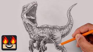 How To Draw a Velociraptor | Sketch Tutorial