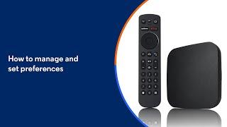 Manage Optimum TV: Set Preferences & Controls