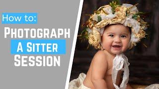 6 MONTH Baby Photos Milestone Session  - 6-9 Month Old Baby BTS Photoshoot