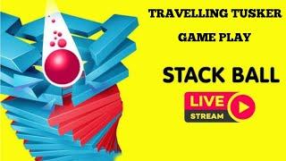 Stack Ball - Crash Platforms  | Playing Solo | Travelling Tusker Streaming #shorts