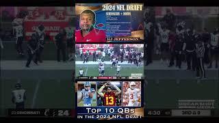 KJ Jefferson Scouting Report I TOP 10 QBs IN THE 2024 NFL DRAFT RANKING