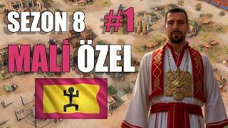 Age of Empires IV MALİ ÖZEL MAÇLAR - Pasif Gelir Kralı | AoE4 S8