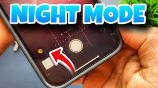 How to Enable Night Mode for Camera on iPhone