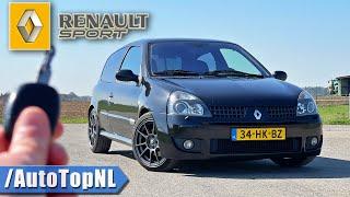 RENAULT SPORT Clio RS 172 REVIEW on AUTOBAHN [NO SPEED LIMIT] by AutoTopNL