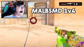 MALBSMD Staggering 1v4 Clutch! HOOXI outstanding Ace! CS2 Highlights