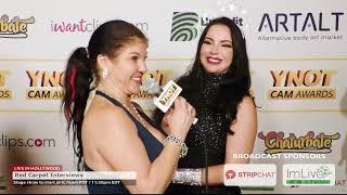 Alexandra Snow - YNOT Cam Awards Red Carpet Interviews