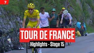 Tour de France 2024 Stage 15 Highlights