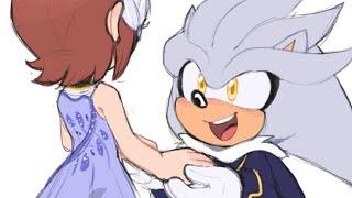 Silver and Elise Reunite (Sonic Comic Dub)