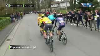 Cycling news - Moscon disqualified after reacting with rage following the crash - Kuurne - Brussels