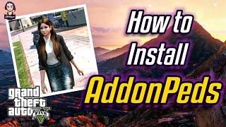 How to install AddonPeds In GTA 5 | GTA 5 MODS ( Easy Tutorial Pc )