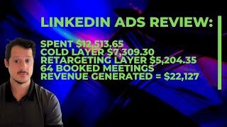 #linkedin Our Linkedin Ads Agency shows you an actual B2B Linkedin Ads Campaign example2022