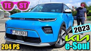 Kia e-Soul 2023 - Der Rosa-Rote-Brillen-Test - 150 kW / 204 PS - Fahr Bericht Meinung Daten Infos EV