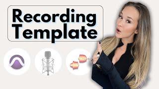 How to Set Up a Pro Tools Vocal Session Template