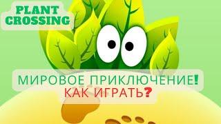 PlantCrossing - Мировое приключение! Как играть?