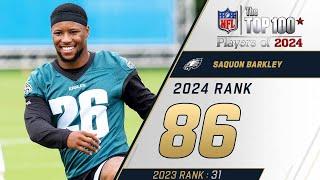 86: Saquon Barkley (RB, Eagles) | Top 100 Players of 2024