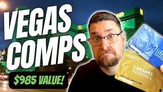 How I Got the BEST Vegas Comps! | Do this ONE THING before spending a dime in Las Vegas... Wow!