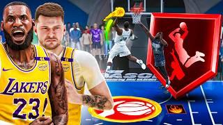 LEBRON JAMES & LUKA DONCIC BUILD is NOT FAIR to REC PLAYERS in NBA 2K25!