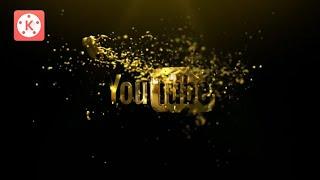 Bikin Intro Youtube Berkelas Efek Partikel Gold di Kinemaster