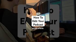 How To Edit Podcast Audio #Shorts