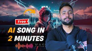 I Made a Song with AI for Kashmir | Make AI Songs in 2 Minutes