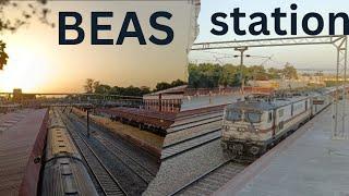 BEAS Railway station and market vlog 