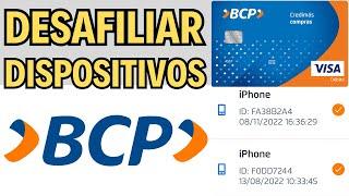 Como DESAFILIAR mi CUENTA BCP de OTROS DISPOSITIVOS / Banco de Crédito del Perú BCP