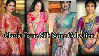 Classic tissue silk saree collection @Stree Fashion Corner