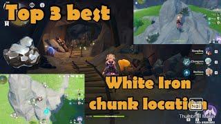 Genshin Impact How To Get White Iron Chunk Top 3 best location