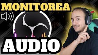 Cómo MONITOREAR tu AUDIO en OBS | ¿Cómo ESCUCHAR tu AUDIO DE STREAM?