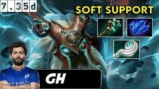 GH Earthshaker Soft Support - Dota 2 Patch 7.35d Pro Pub Full Gameplay